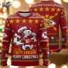 Falalala Godzilla Christmas Ugly Sweater