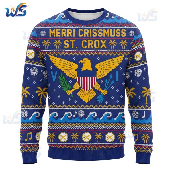Merri Crissmuss Saint Crox Christmas Sweater