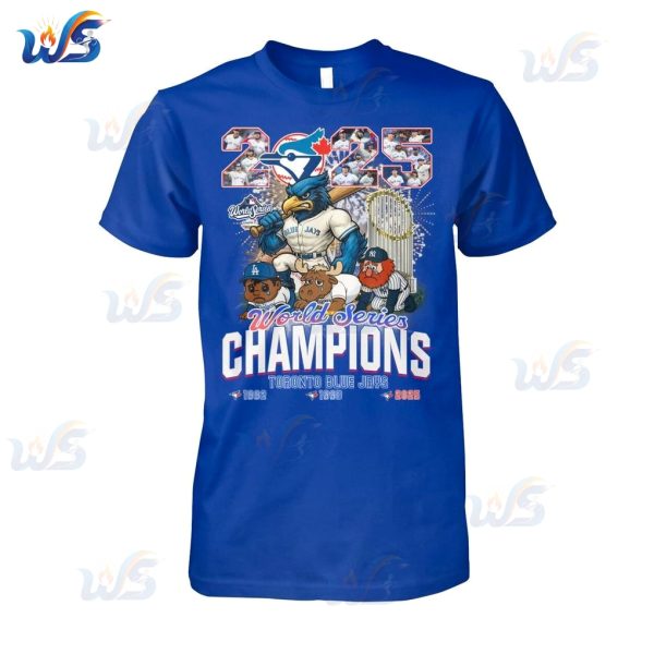 Blue Jays 2025 World Series Champions 2D T-Shirt