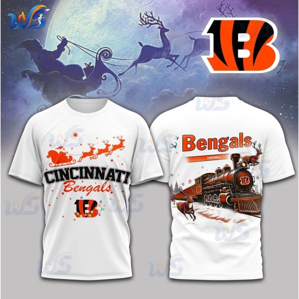 Cincinnati Bengals 2025 Sweet Christmas T-Shirt