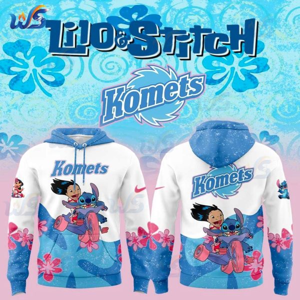 Fort Wayne Komets Lilo & Stitch 2025 New Hoodie