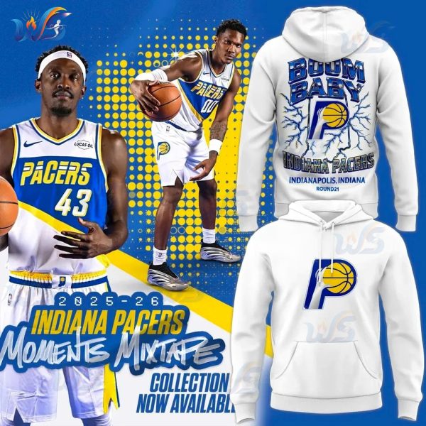 Indiana Pacers Moments Mixtapes 2025 Hoodie
