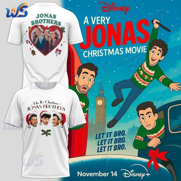 Jonas Brothers A Very Jonas Christmas 2025 T-Shirt, Hoodie