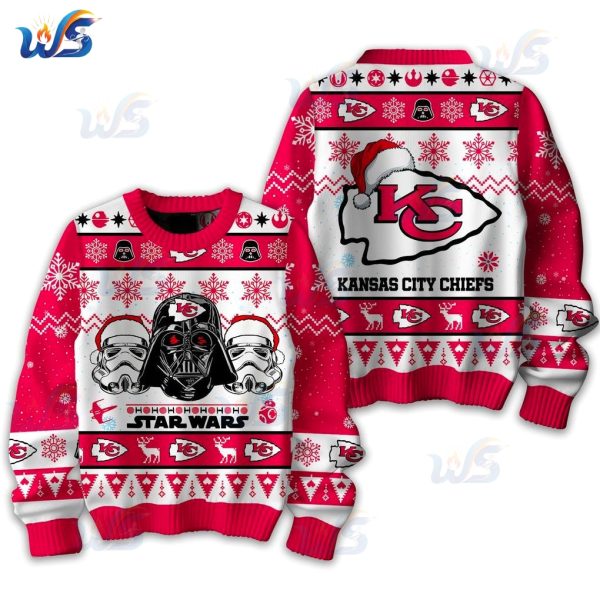 Kansas City Chiefs x Star Wars 2025 Ugly Sweater