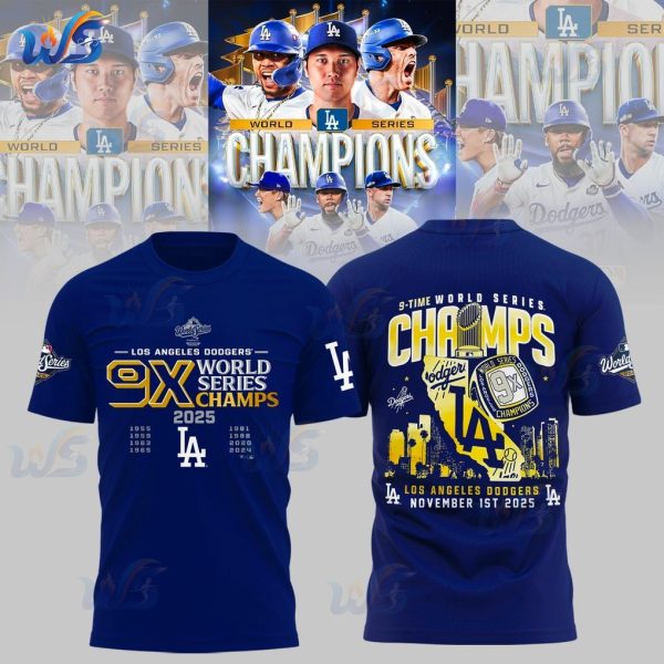 LA Dodgers 2025 World Series Champions Limited Edition Shirt