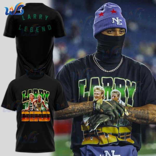Larry Bird 2025 New England Patriots T-Shirt