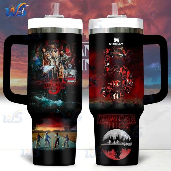 Limited Fans Strangers Things Stanley Tumbler