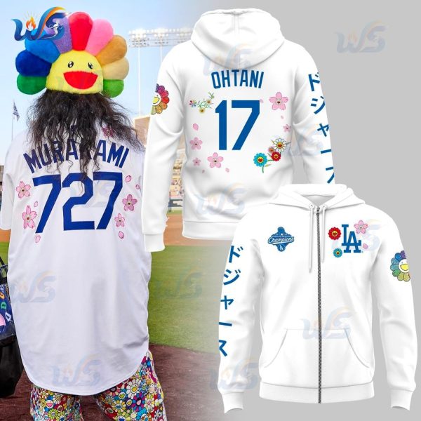Los Angeles Dodgers x Murakami 2025 Champs Limited Hoodie