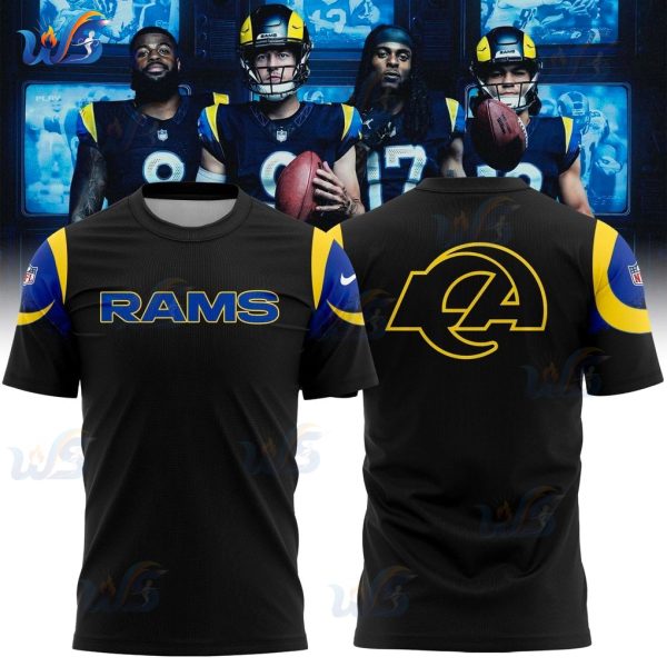 Los Angeles Rams 2025 Rivalries Midnight Mode T-Shirt, Hoodie