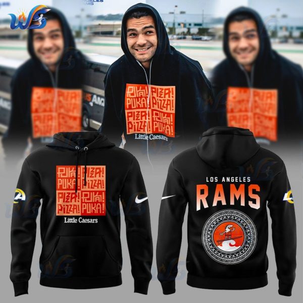 Los Angeles Rams The Teams Pizza Puka 2025 Limited Hoodie