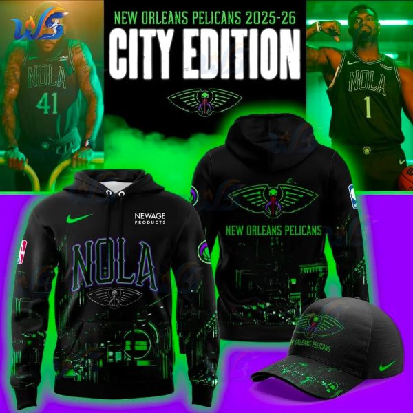 New Orleans Pelicans 2025-26 City Limited Edition Hoodie