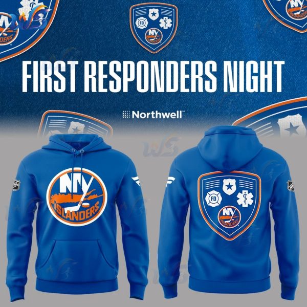 New York Islanders 2025 First Responder Night Limited Hoodie