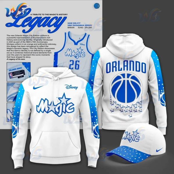 Orlando Magic 2025-26 City Edition Limited Hoodie v1