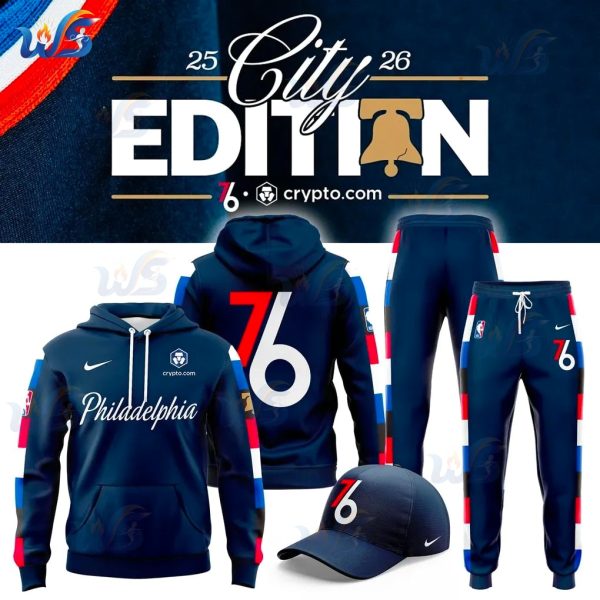 Philadelphia 76ers 2025-26 City Edition Hoodie