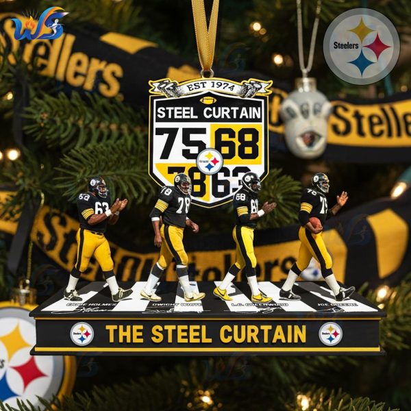 Pittsburgh Steelers The Steel Curtain New Ornament