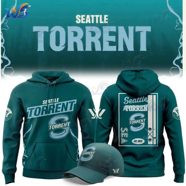 PWHL Seattle Torrent 2025 Special Edition Hoodie, Cap