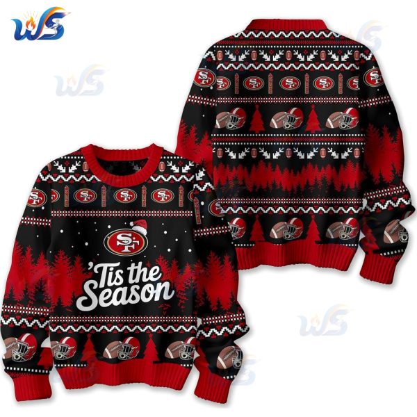 San Francisco 49ers Tis The Season Ugly Sweater