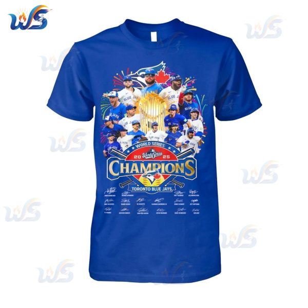 Special Edition Blue Jays 2025 World Series Champions T-Shirt