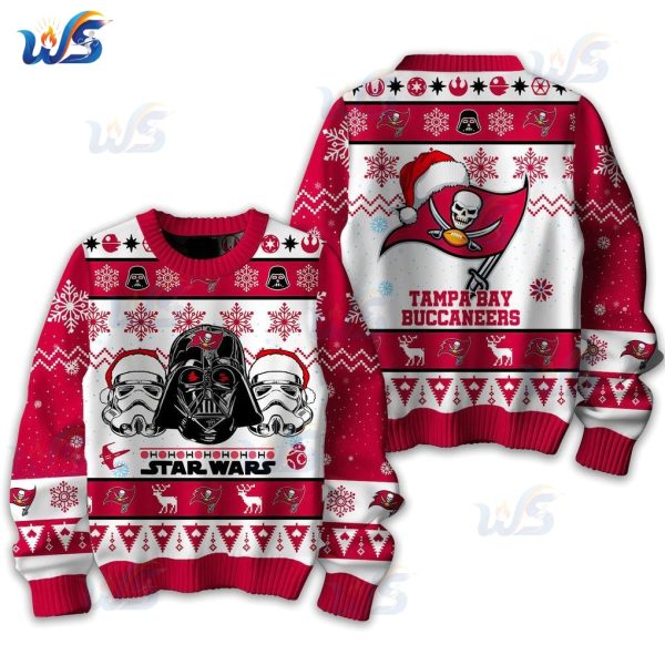 Tampa Bay Buccaneers 2025 Star Wars Christmas Sweater