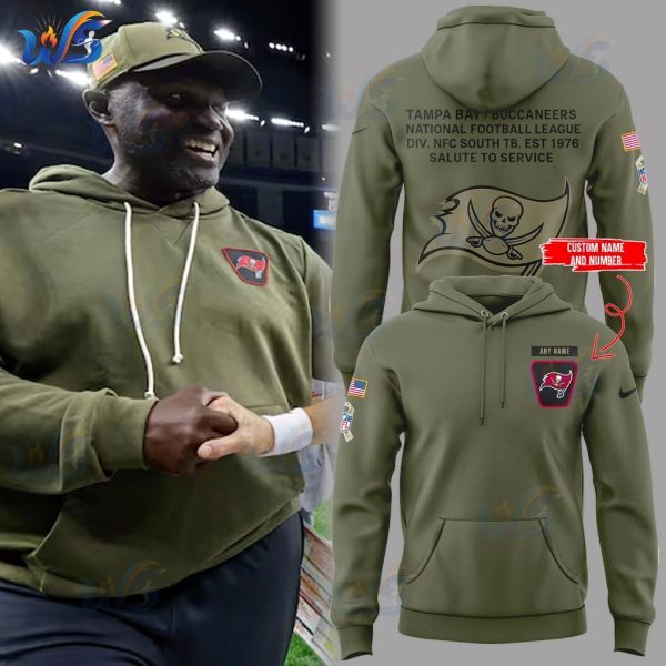 Tampa Bay Buccaneers Salute To Service 2025 Limited Hoodie