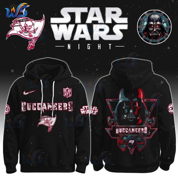 Tampa Bay Buccaneers x Star War 2025 Night Hoodie