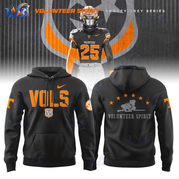 Tennessee Volunteers 2025 Smokey Gray Volunteer Spirit Hoodie