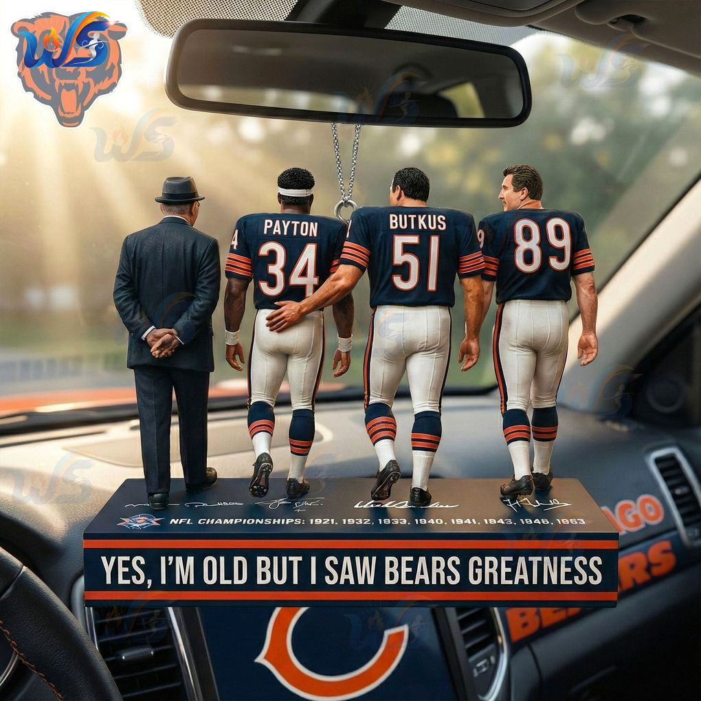 Yes I'm Old But I Saw Bears Greatness Ornament Yes I'm Old But I Saw Bears Greatness Ornament