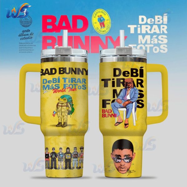 Bad Bunny Stanley Cup Tumbler