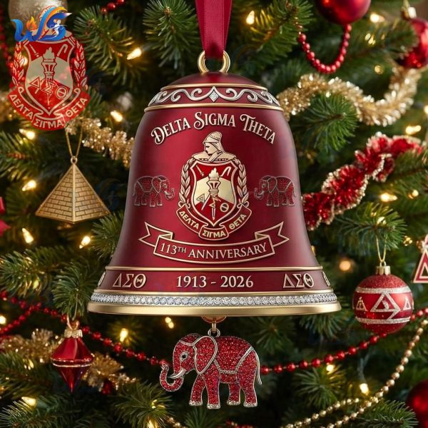 Delta Sigma Theta 113th Anniversary 1913-2026 Ornament