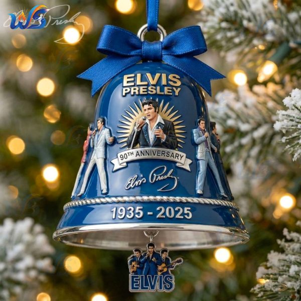 Elvis Presley 90th Anniversary Ornament