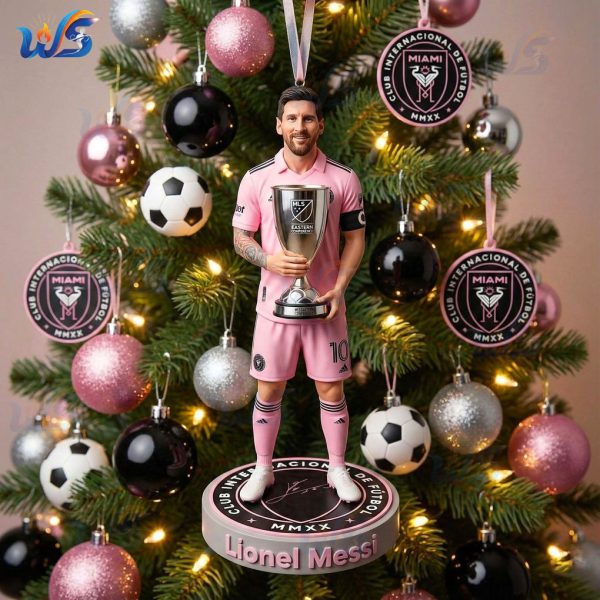 Lionel Messi 2025 Miami Champions EAST Ornament