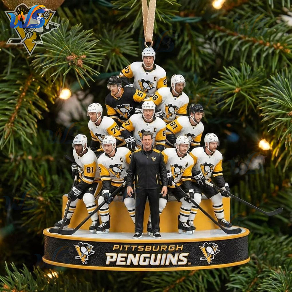 Pittsburgh Penguins Teams Ornament Pittsburgh Penguins Teams Ornament